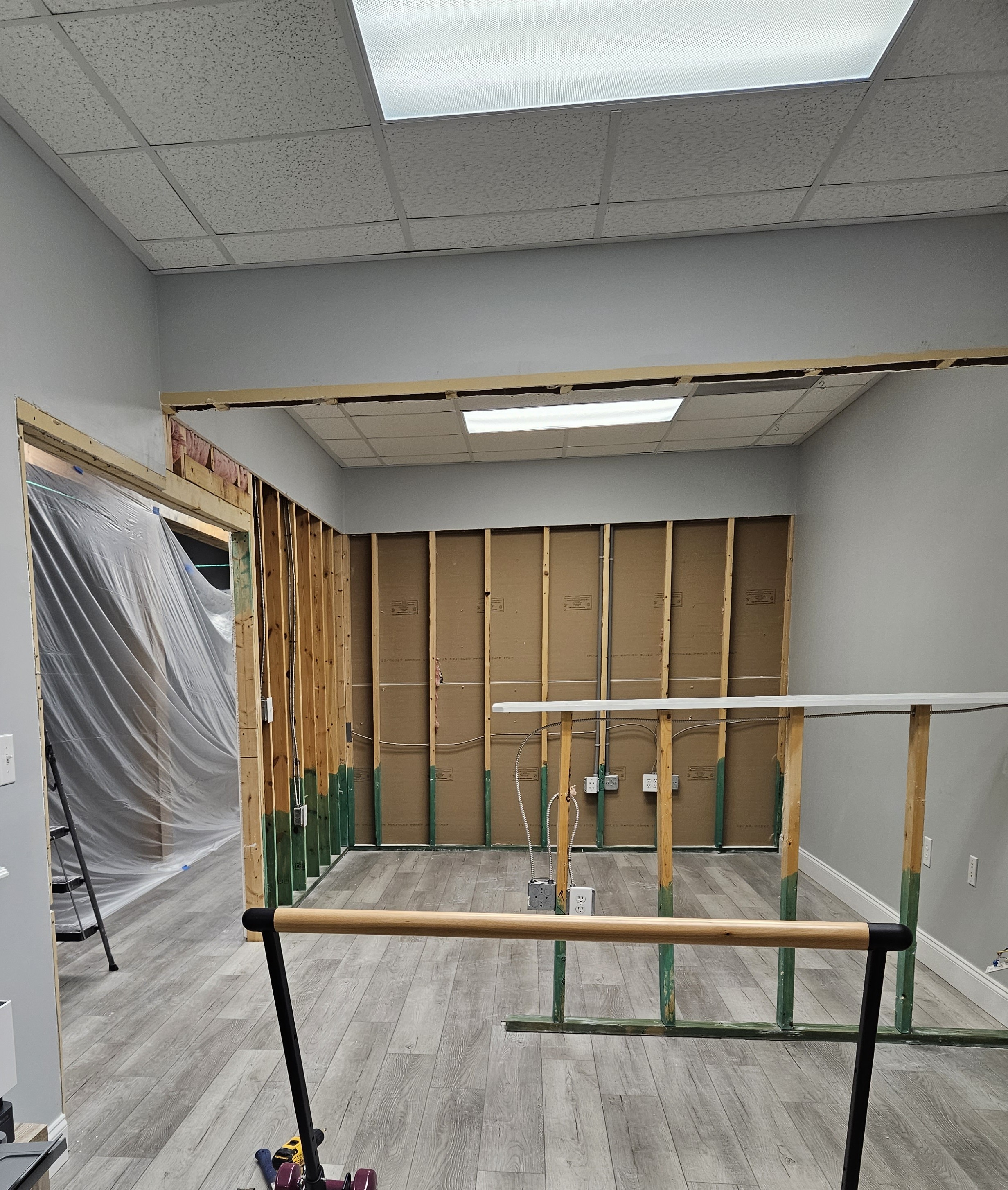 demolition in progress